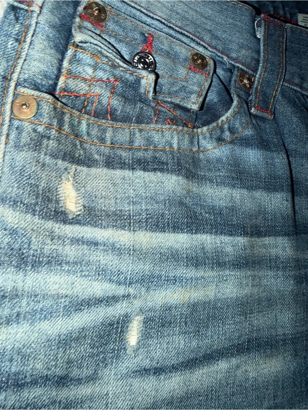 True Religion Billy Super T Flap Bootcut Jean
